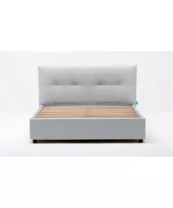 LETTO MATRIMONIALE CONTENITORE "EASY" PERLA 160X190 CM